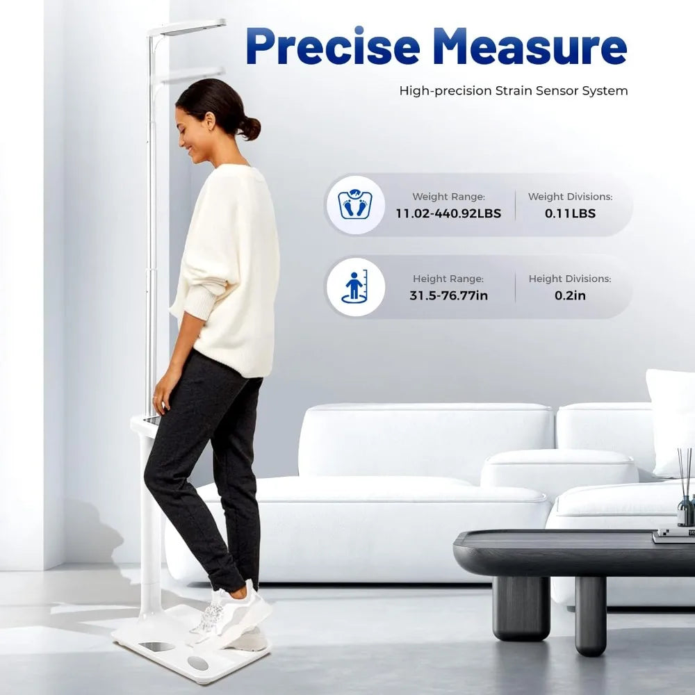 Digital Physician Scale with Ultrasonic Height – 440lbs