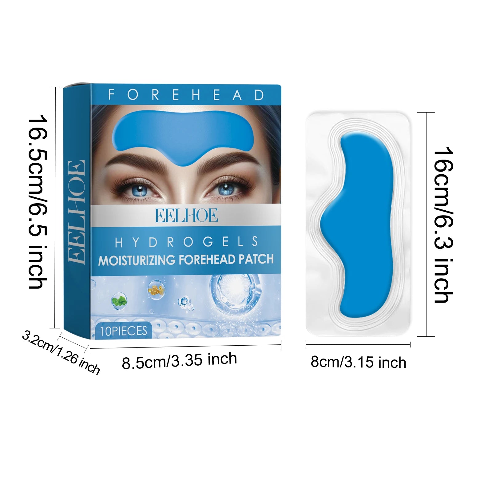 Hydrogel Anti-Wrinkle Eye & Forehead Patches