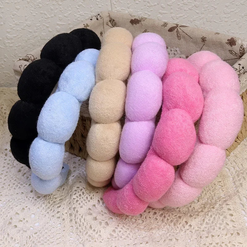 Microfiber Spa Headband & Wristbands Set