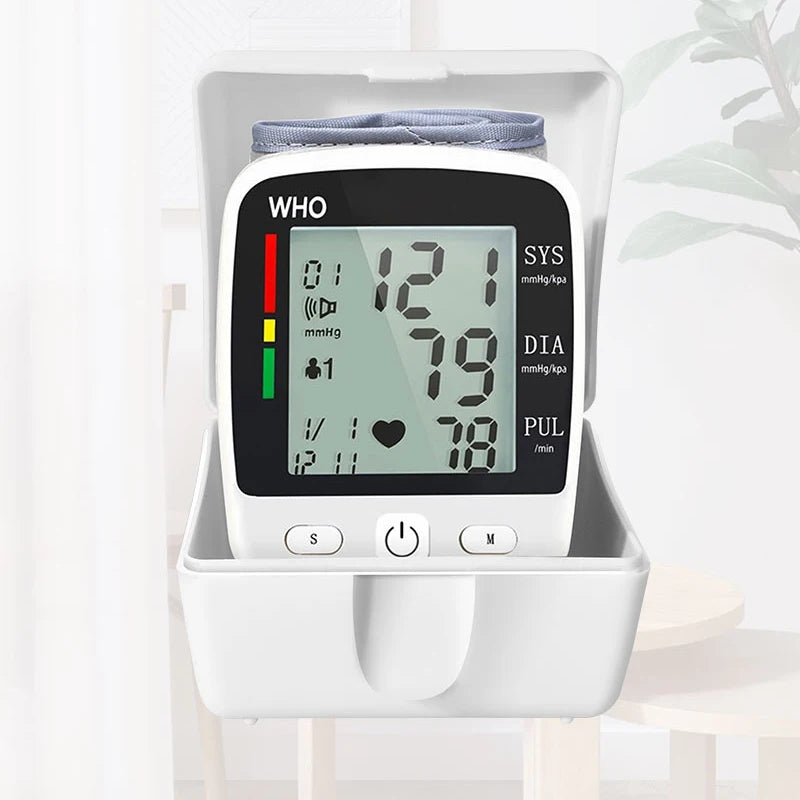 Digital Wrist Blood Pressure Monitor – Rechargeable