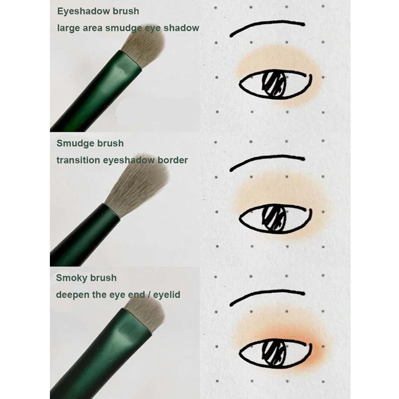 13pcs Professional Makeup Brush & Sponge Set