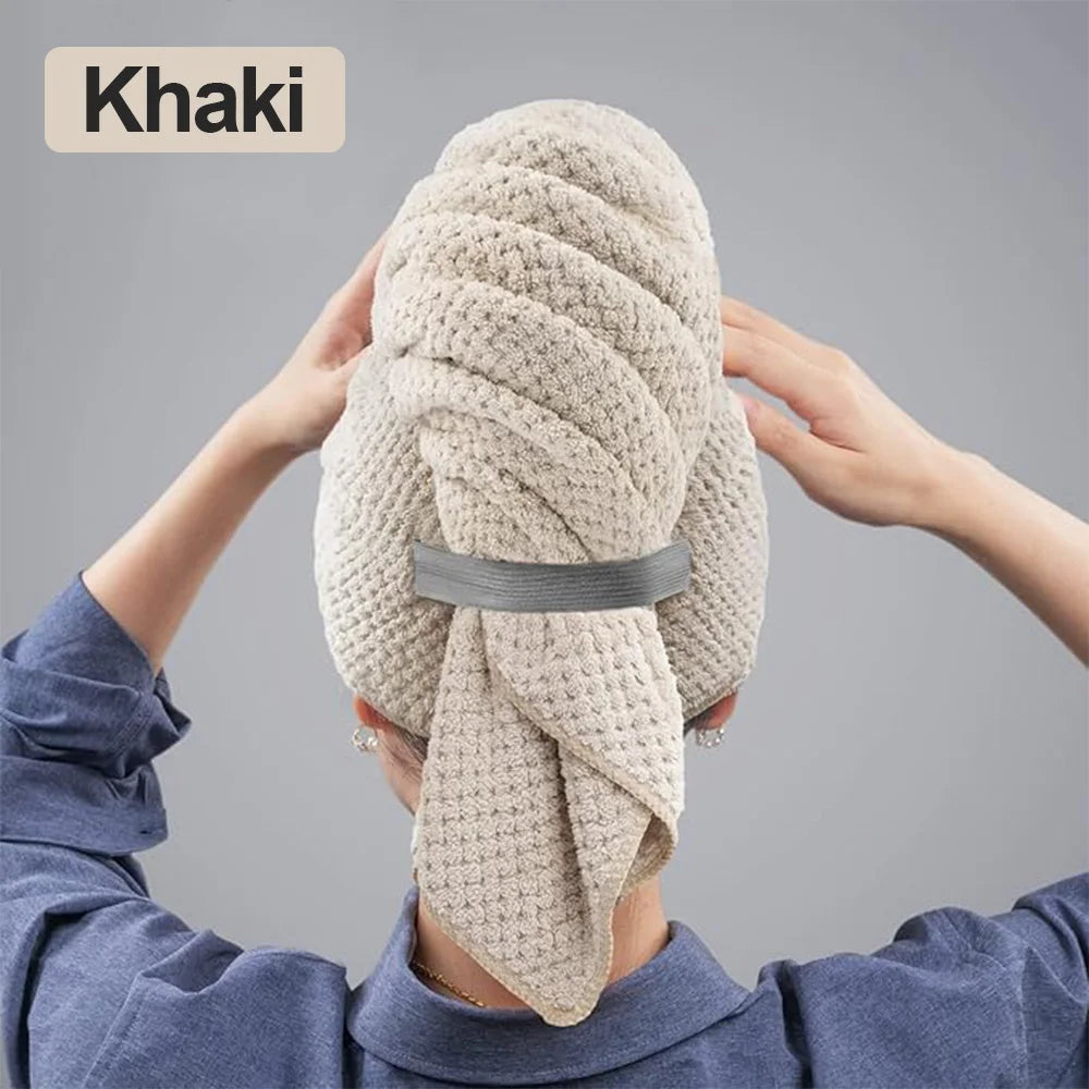 Extra Large Microfiber Hair Towel Wrap