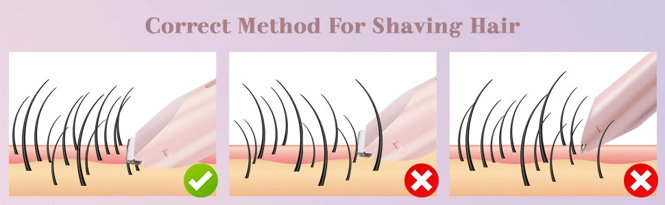 2-in-1 Waterproof Electric Shaver for Women