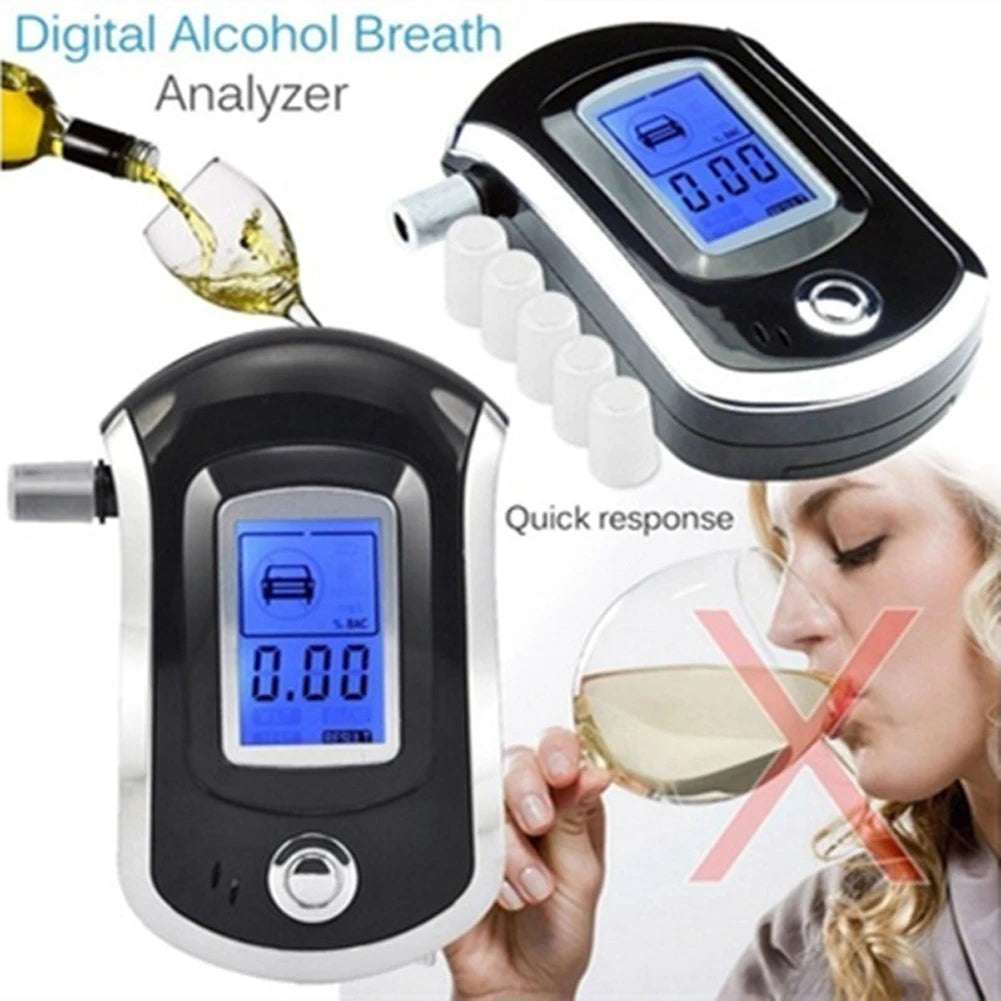 Portable Digital Alcohol Tester with LCD Display
