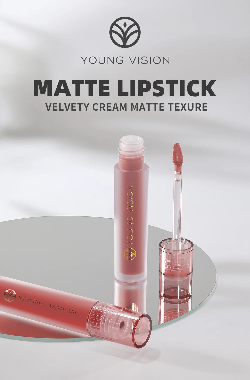 YOUNG VISION 6-Color Matte Velvet Lip Paste