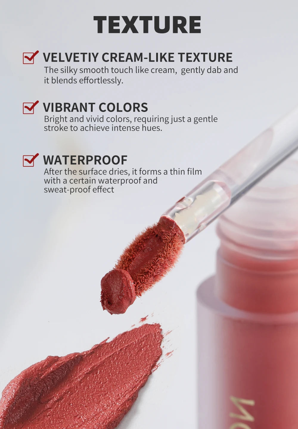 YOUNG VISION 6-Color Matte Velvet Lip Paste