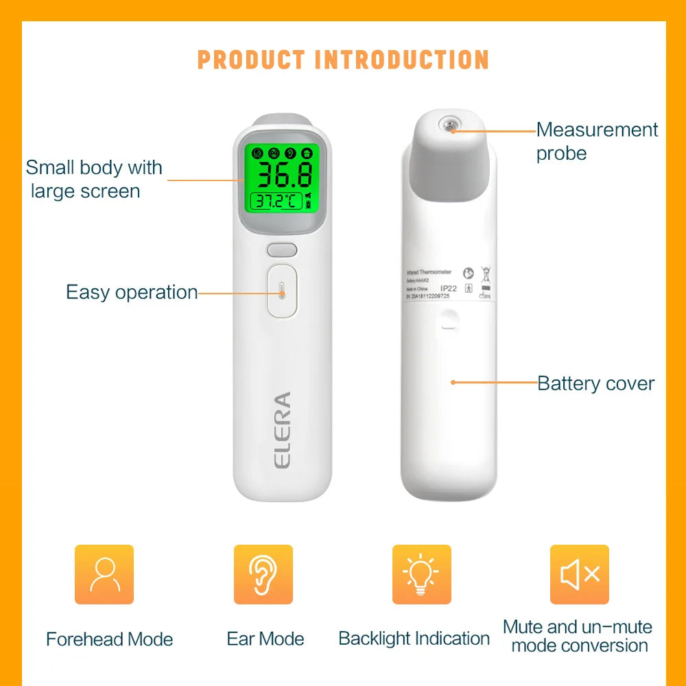 ELERA Infrared Non-Contact Thermometer
