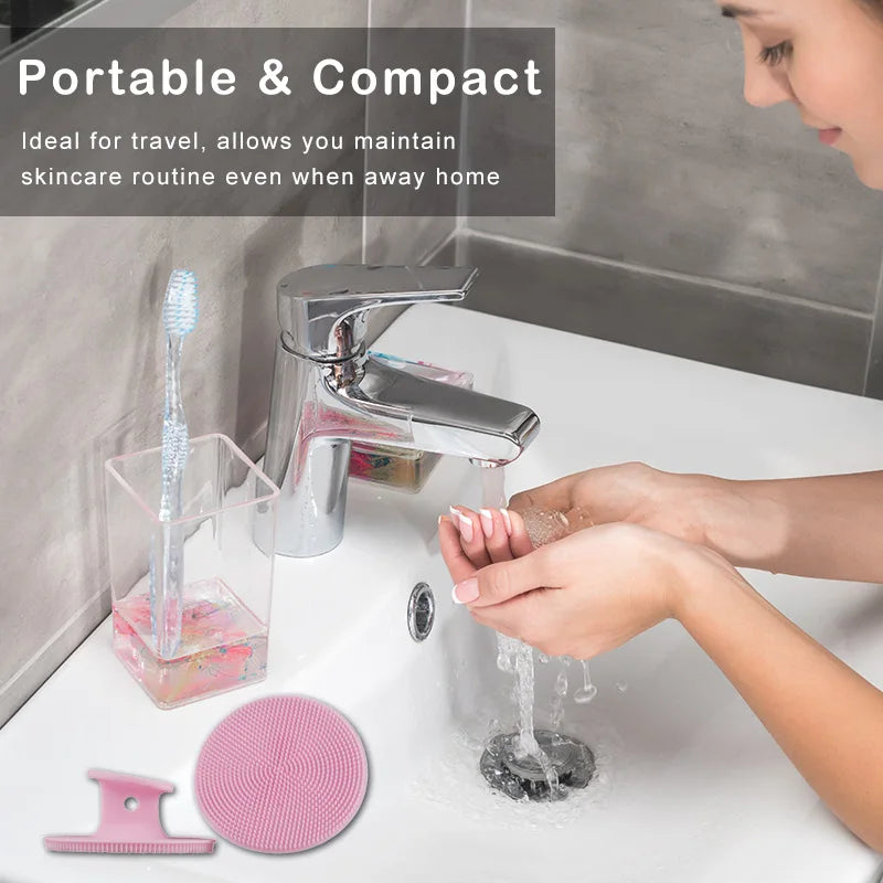 Soft Silicone Facial Cleansing Brush