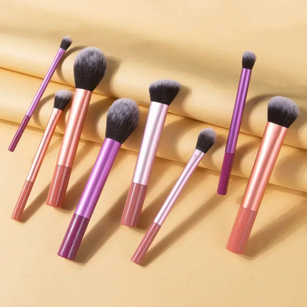 7/8pcs Soft Makeup Brush Set