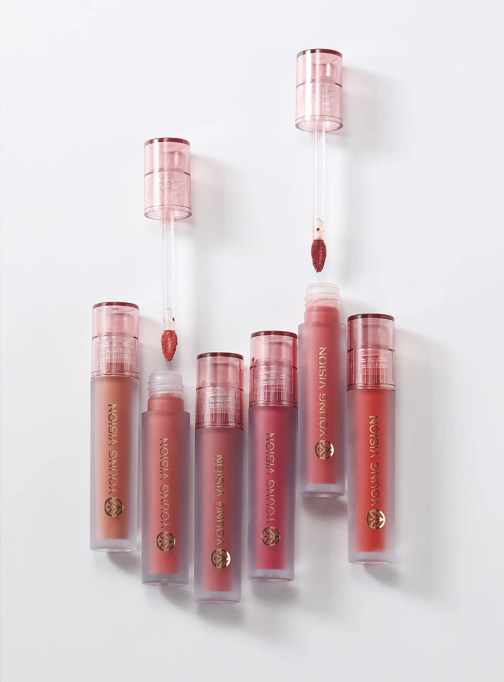 YOUNG VISION 6-Color Matte Velvet Lip Paste