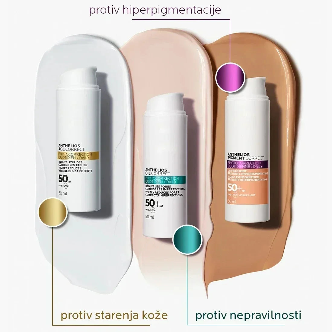Anthelios Correct Sunscreen SPF50 – 50ml