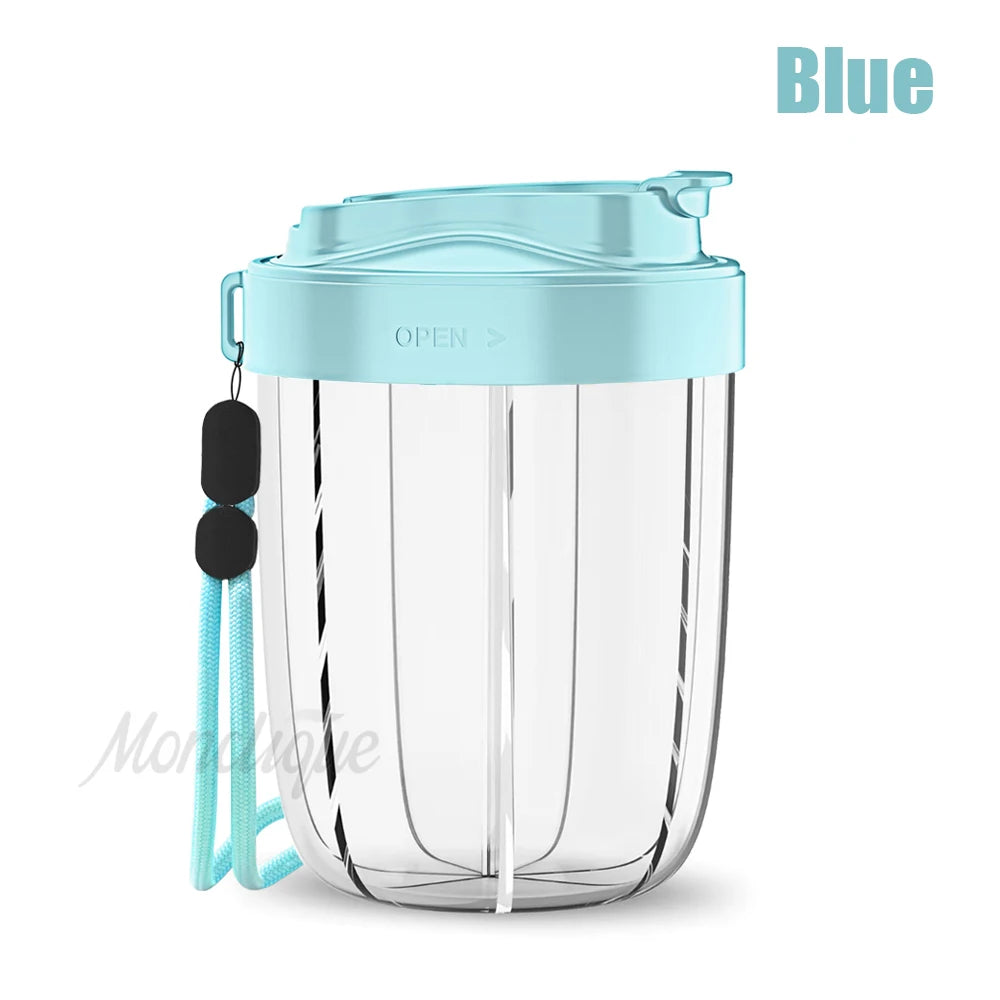 7-Grid Pill Bottle & Supplement Organizer