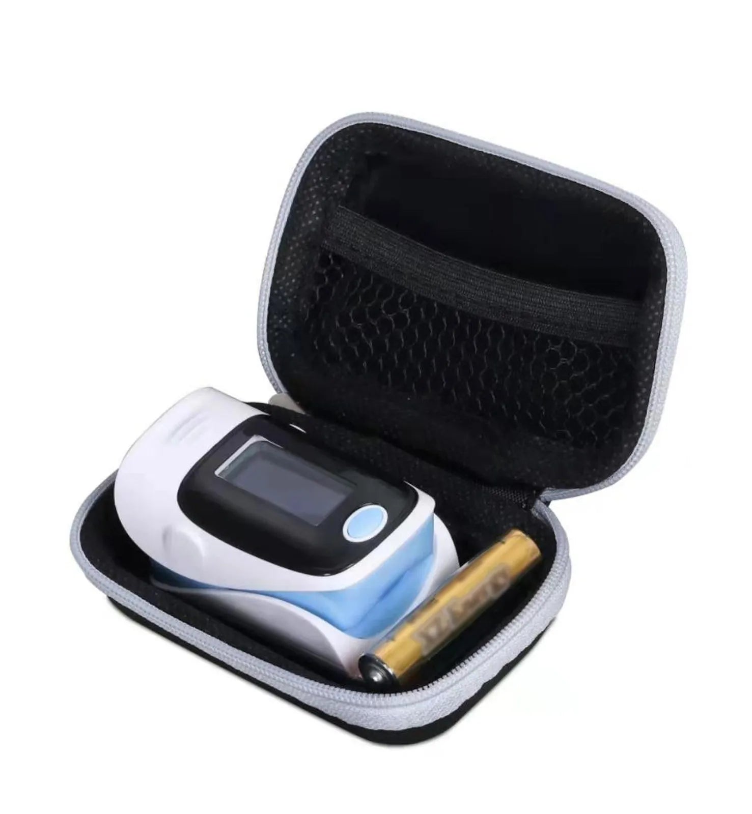Digital Finger Pulse Oximeter with Carry Bag