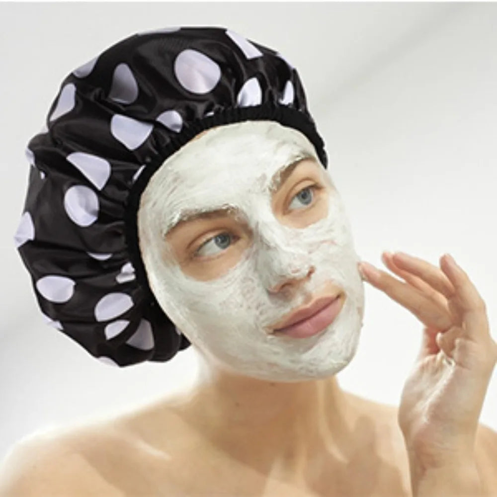 1PC Double-Layer Waterproof Shower & Sleep Cap